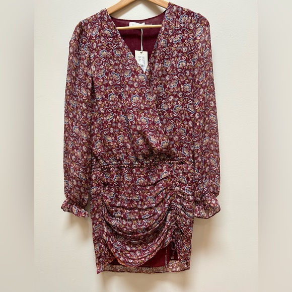 *NWT* Ramy Brook Vina Silk mini Dress - Picture 2 of 13